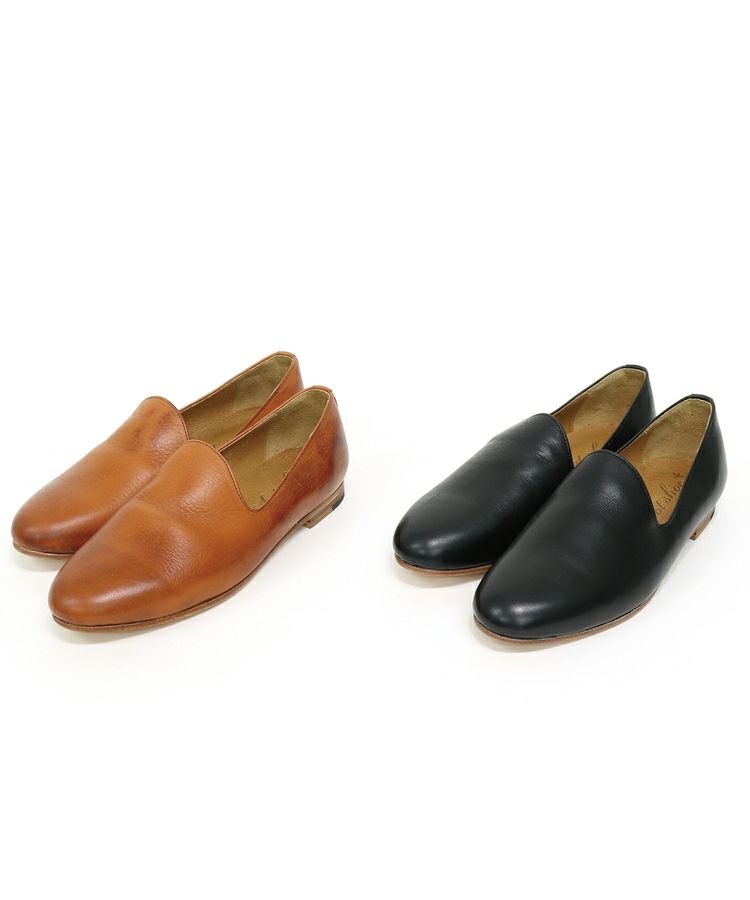 WOMEN】 レザー スリッポンシューズ | sot online store WOMEN】 レザー スリッポンシューズ | sot online store
