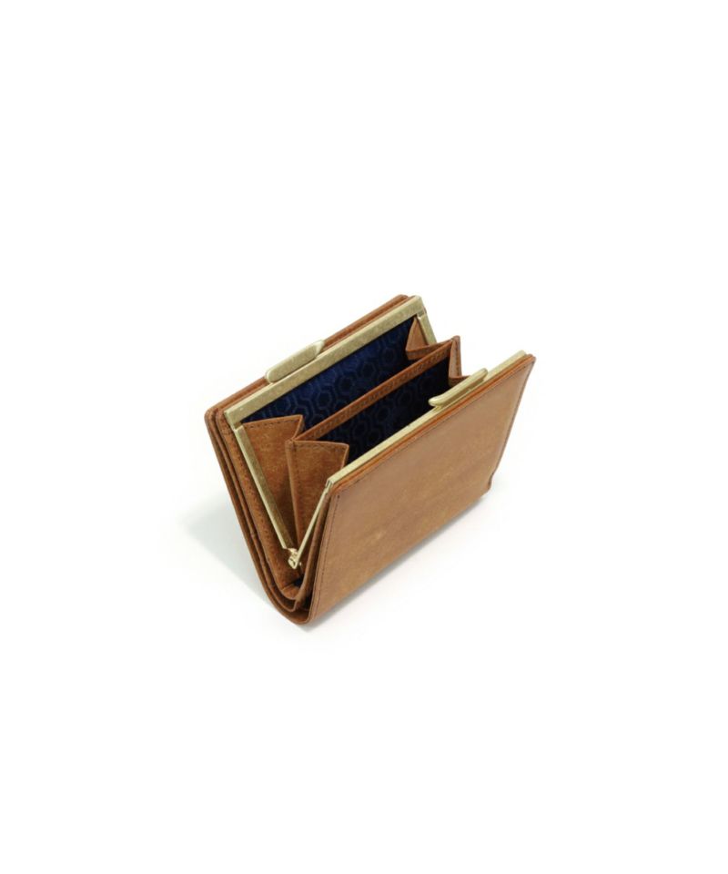 プエブロレザーがま口 二つ折り財布 | sot online store
