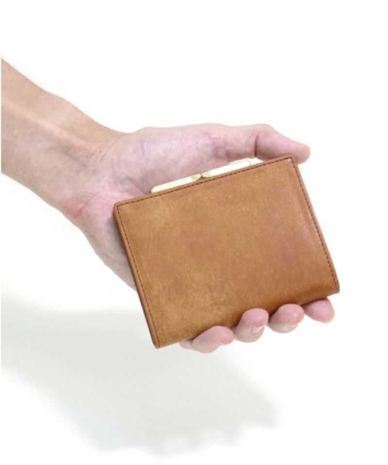 プエブロ レザー 二つ折り財布 メンズ 本革 日本製 ボックス型小銭入れ 定番 キャメル   ダークブラウン   ブラック